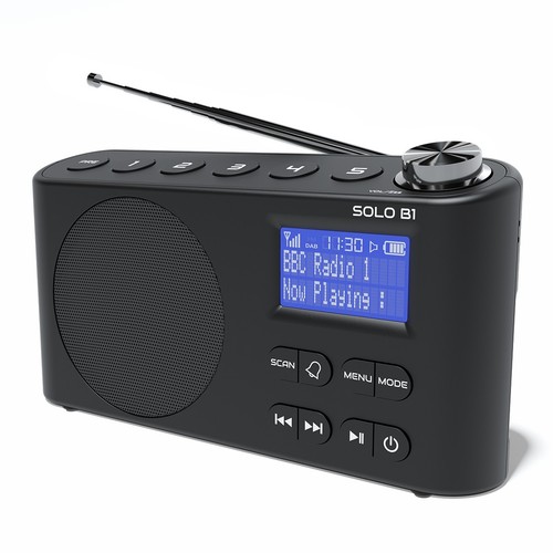 Dab radio speaker - dab+, fm